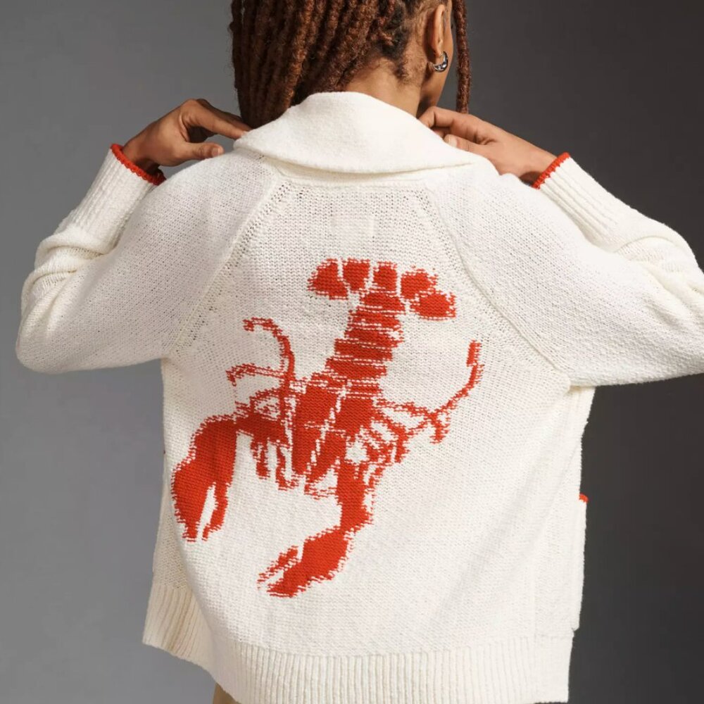 Maeve  by Anthropologie - Lobster Sweater